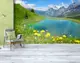 Фотообои текстурированные, виниловые Горы, реки, 250х380 см, fo01inV_mr00003
