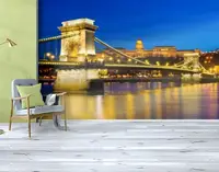 Фотообои текстурированные, виниловые Мосты, 250х380 см, fo01inV_br00393