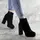 Ботильоны женские Fashion Trix 2453 39 размер 25 см Черный