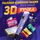 3D ручка Smart 3D Pen 2 c LCD дисплеем, Ручка для объемного рисования, Детская 3д ручка. Цвет: фиолетовый