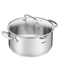 Каструля з кришкою Tefal Duetto G7194656 5 л 24 см срібляста