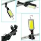Кемпинговый фонарь с крюком и магнитом держателем 7628 ZJ-8859-COB 700Lm и зарядка micro USB