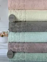 Micro delux Stone полотенца 50х90см., 6 шт/уп. Микрокоттон. CestepeТурция.