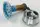 Чаша для кальяна 2×2 Hookah Medium – Blue+White + калауд