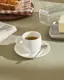 Набор из 4 чашек для чая Alessi All-Time 270 мл белый