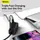 Адаптер сетевой Baseus Type-C to Typc-C cable GaN5 Pro Fast Charger |1USB/2Type-C, PD/QC, 65W/3A|  (CCGP120202)