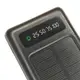Внешний аккумулятор с солнечной панелью Power bank UKC 8285 10000 Mah зарядка кабель 4в1 Чёрный