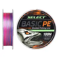 Шнур Select Basic PE (разноцв.) 100м 0.20мм 12.7кг/28lb (1870-30-84)