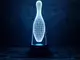 Сменная пластина для 3D ночника "Кегля" 3DTOYSLAMP