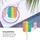 Чехол для AirPods 2/1 series - Pop It Rainbow, силиконовый