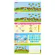 Детская развивающая книга Busy Book Монтессори,тактильная книга с липучками Keybaby для детей,бизибук, Letters