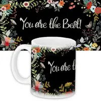 Кружка с принтом You are the best! 330 мл (KR_FLG003)