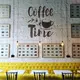 Трафарет для покраски, Coffe Time, одноразовый из самоклеющей пленки 114 х 95 см