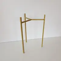 Подставка под цветы DecorArt "Толедо 300d190" 30x19 см золотой