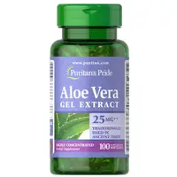 Натуральная добавка Puritan's Pride Aloe Extract 25 mg, 100 капсул