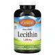 Натуральная добавка Carlson Labs Lecithin 1200 mg, 280 капсул