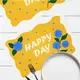 Сервировочная салфетка под тарелку Happy day 40х27 см, 2 шт (SRVS_O_24A003)
