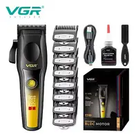 Аккумуляторная машинка для стрижки VGR V-195 GOLD