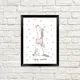 Постер в рамке Enjoy winter 15x21 см, A5 (MT5_19NG040_BL)