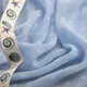 Ткань плательная шифон жаккард блакитна