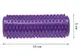 Массажный цилиндр EasyFit Spindle с шипами фиолетовый