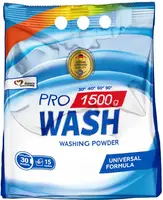 Порошок для прання універсальний 2K Pro Wash 140623 1.5 кг