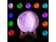 Настольный светильник 3D MOON LAMP Месяц 15 см Цветной