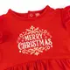 Боди-платье для девочки длинный рукав футер Merry Christmas