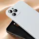Чехол Baseus для iPhone 12 Pro Max Liquid Silica Gel, Ivory white (WIAPIPH67N-YT02)