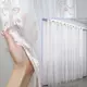 Тюль (3х2,7м.) с креп-шифона. Цвет белый с персиковым. Код 1268т 40-095