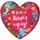 Подушка сердце 3D Love Щастя поряд! 40х40х7,5 см (3DPS_17L047)