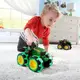 Игрушечный трактор John Deere Kids Monster Treads с большими светящимися колесами 46434