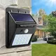 Светильник на солнечной батарее Solar Powered LED Wall Light с датчиком освещенности. PIR sensor