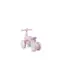 Беговел каталка детский четырехколесный MoMi TOBIS Pink со светом и мыльными пузырями для девочки от 2 лет