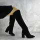 Ботфорты женские Fashion Frances 2358 39 размер 25 см Черный