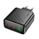 Адаптер сетевой HOCO Supply charger CS27A |1USB/3Type-C,67W/3A, PD/QC|