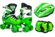 Комплект квадов с защитой Scale Sport. Green (размер 29-33) 1176642528