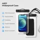 Водонепроницаемый чехол Spigen универсальный (2шт) Velo А601, Crystal Clear (AMP03098)