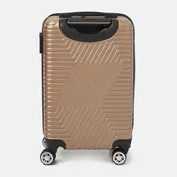 Чемодан маленький 4 колеса Ricco Grande T1ABS600gold-M