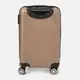 Чемодан маленький 4 колеса Ricco Grande T1ABS600gold-M