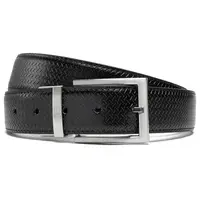 Ремень мужской кожаный Semi Line Black/Brown (P8232-0 L)