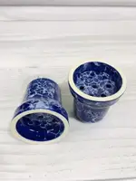 Чаша для кальяну Solaris - Eva Blue &amp; White + калауд чорний