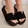 Шлепанцы женские Fashion Zaca 2979 38 размер 24 см Черный