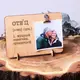 Доска для фото с зажимом "Отец - мудрый советчик, супергерой", русский