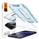 Защитное стекло Spigen для iPhone 12 / 12 Pro EZ FIT GLAS.tR Screen Protector (2 шт), Clear (AGL01801)