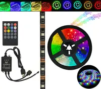Лента светодиодная в силиконе на клейком основании (влагозащищенная) RGB Music 5050 5 метров (7373)