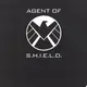 Экосумка MARVEL "Agent of shield", Черный, английский