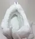 Женские белые зимние кроссовки на толстой подошве. белый