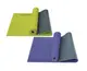 Коврик спортивный Toorx Yoga PVC 173 х 60 х 0,6 см для йоги и фитнеса Viola/Antracite (MAT-177)