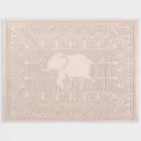 Коврик в ванную Arya Boho AR-A107040-Beige 50х70 см